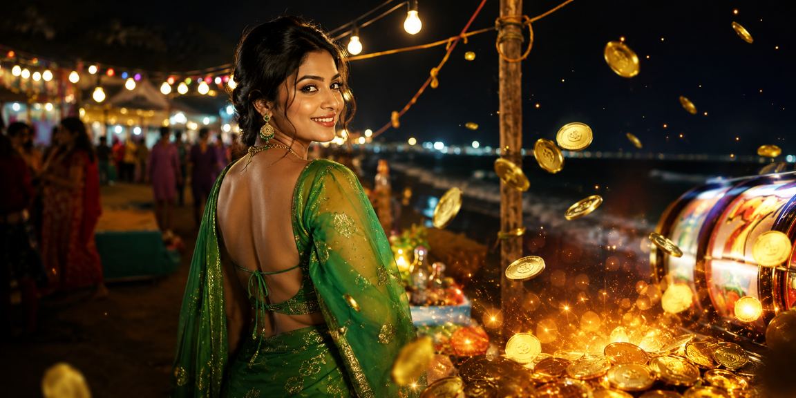 বগুড়ায় শাড়ি পরিহিতা নারীর স্লট গেম উপভোগের আনন্দময় দৃশ্য
