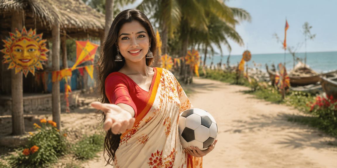 রংপুরে পহেলা বৈশাখে ফুটবল উৎসব ও লটারির আনন্দ